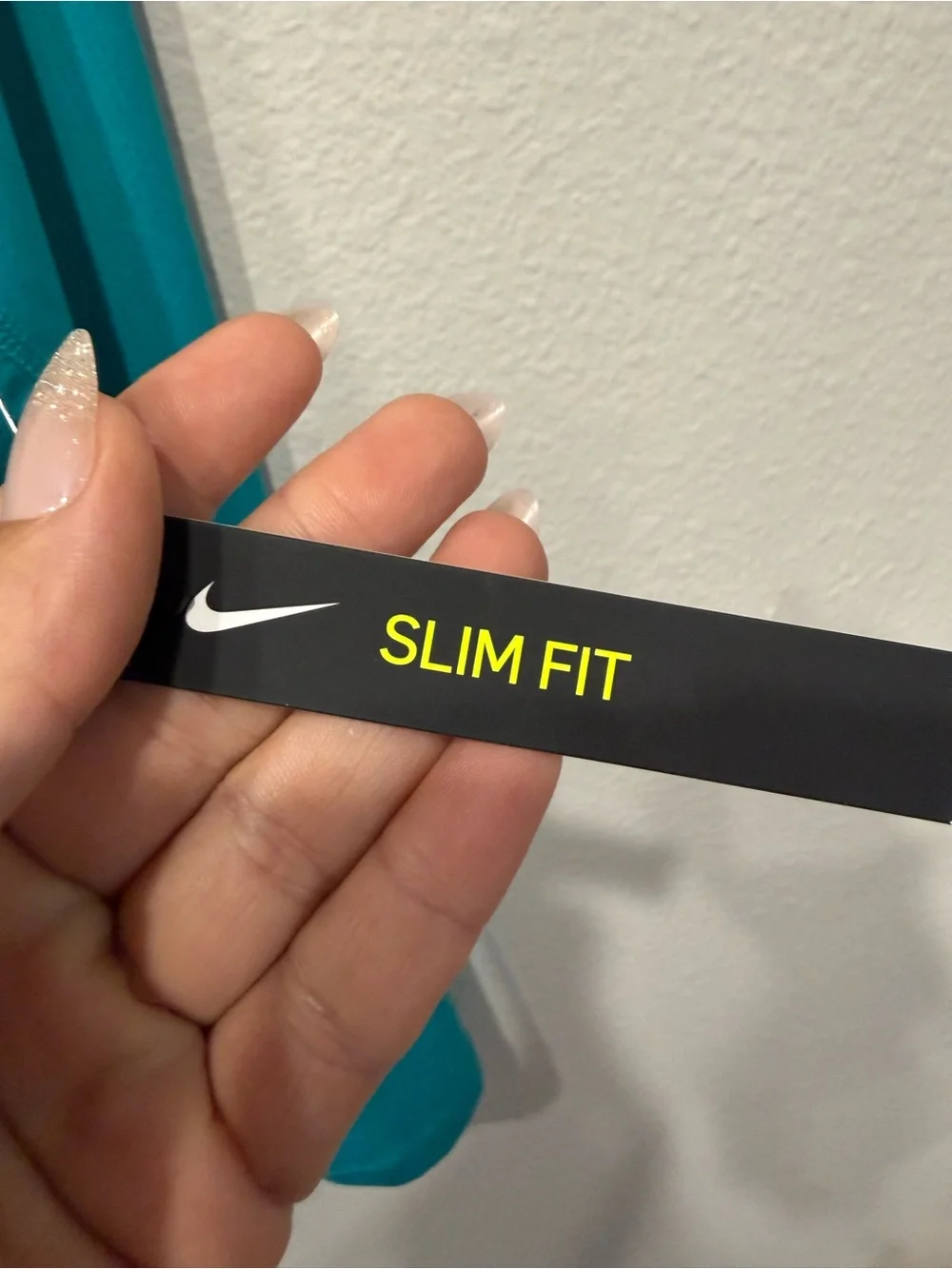 Nike Teal Athletic Dri-FIT Tank Top